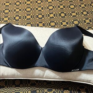 Jockey Black T-Shirt Bra with Seamless Cups